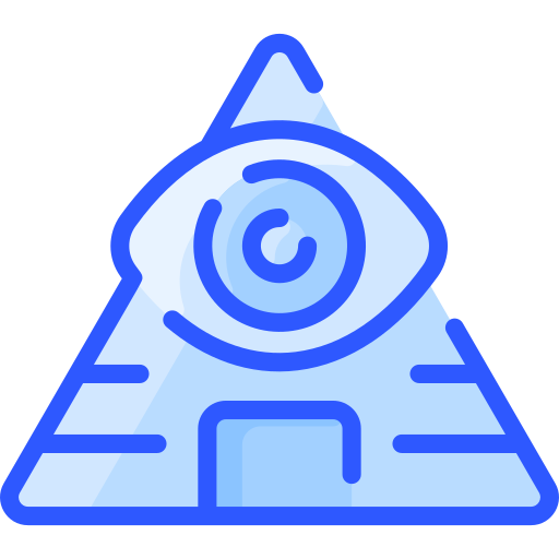 pirâmide Vitaliy Gorbachev Blue Ícone