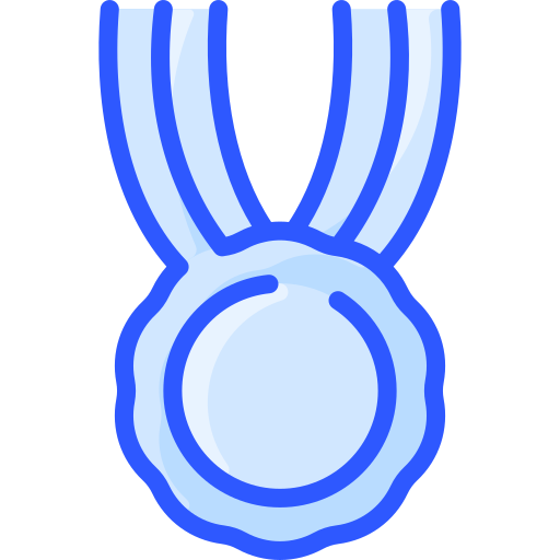 Medal Vitaliy Gorbachev Blue icon