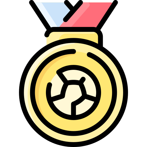 medal Vitaliy Gorbachev Lineal Color ikona