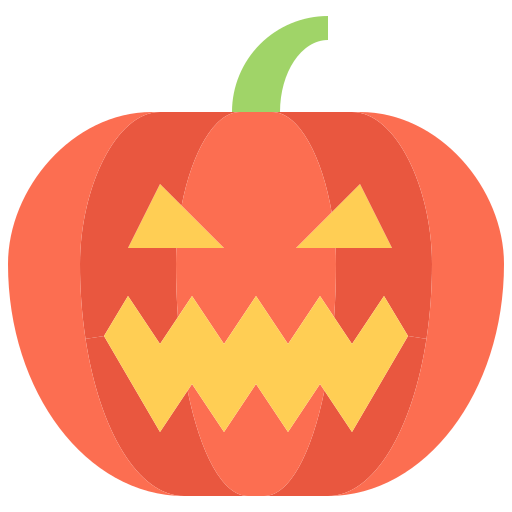 かぼちゃ Coloring Flat icon