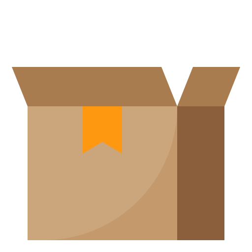 caja srip Flat icono