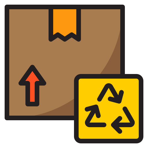 Recycle srip Lineal Color icon