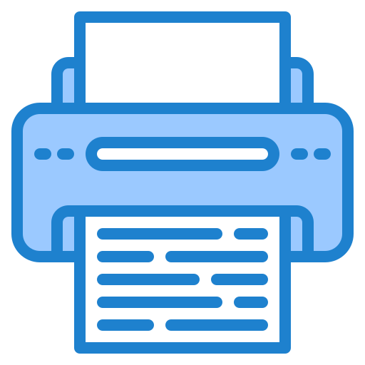 impresora srip Blue icono