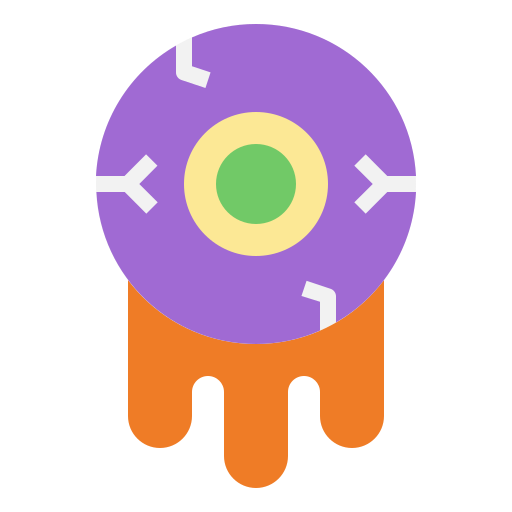 Eyeball Generic Flat icon