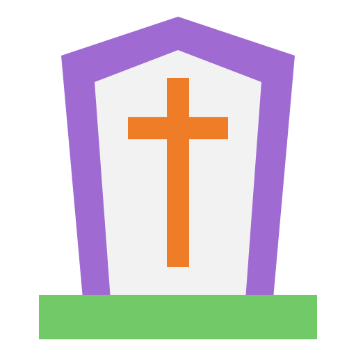 friedhof Generic Flat icon