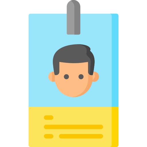 Id card Special Flat icon