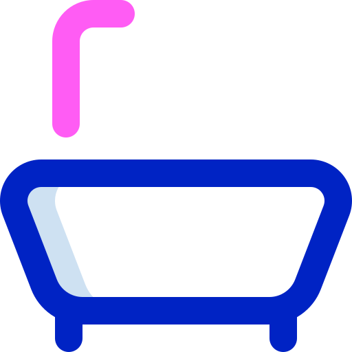vasca da bagno Super Basic Orbit Color icona