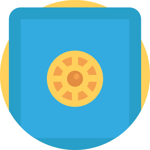 sejf Detailed Flat Circular Flat ikona
