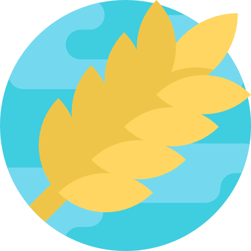 pszenica Detailed Flat Circular Flat ikona