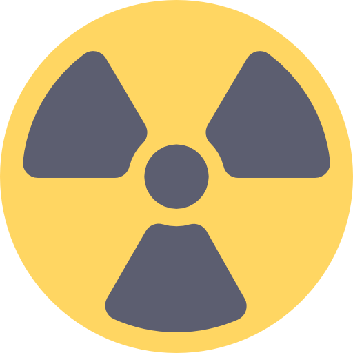 Nuclear power Detailed Flat Circular Flat icon