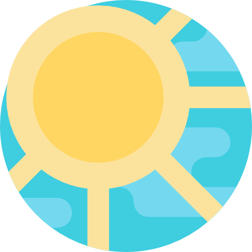 太陽 Detailed Flat Circular Flat icon