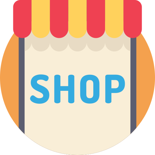 online shop Detailed Flat Circular Flat icon