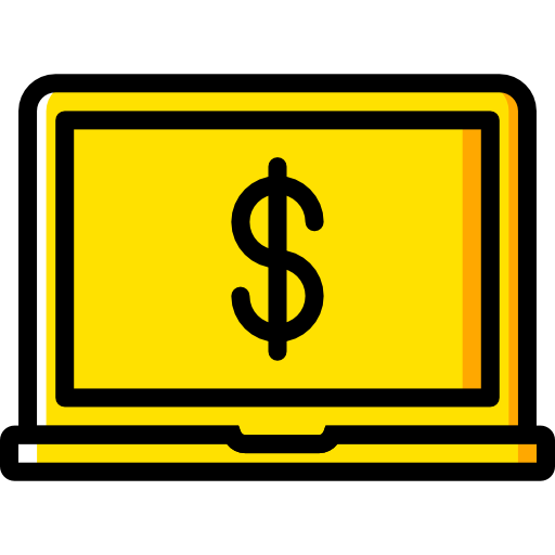 laptop Basic Miscellany Yellow icon