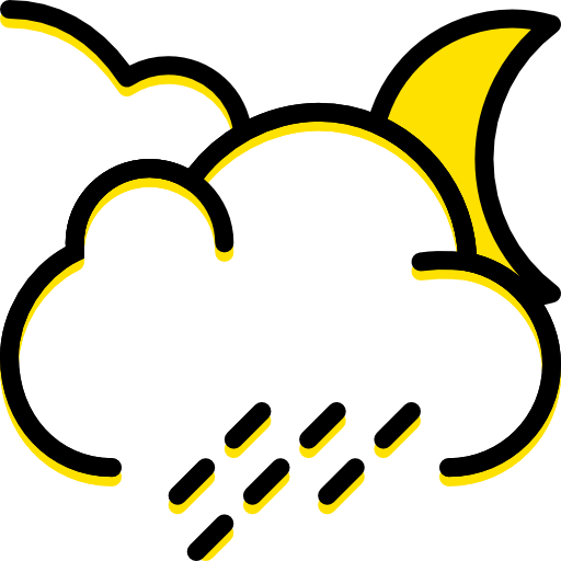 deszczowy Basic Miscellany Yellow ikona