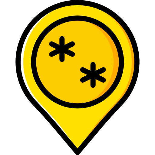 자리 표시 자 Basic Miscellany Yellow icon