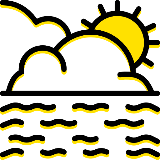 Cloudy Basic Miscellany Yellow icon