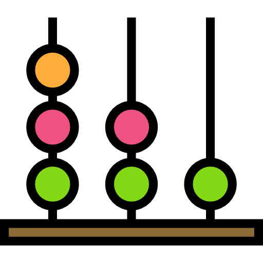 Abacus Darius Dan Lineal Color icon