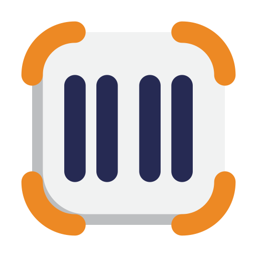 Barcode scanner Generic Outline Color icon