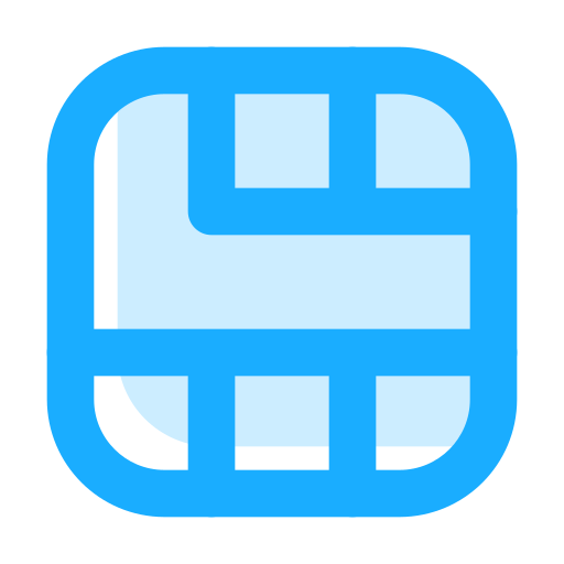 simカード Generic Blue icon