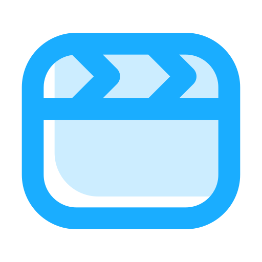 비디오 플레이어 Generic Blue icon