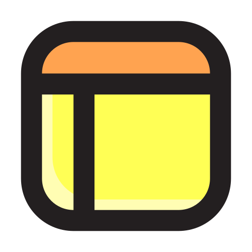 nota Generic Outline Color icono