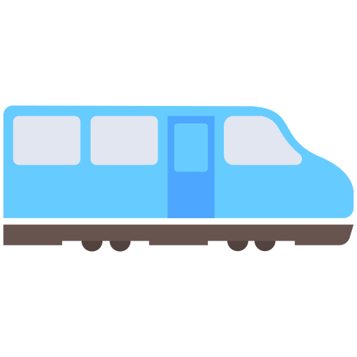 trein Generic Flat icoon
