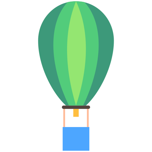 luchtballon Generic Flat icoon