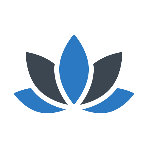 lotus blume Generic Blue icon