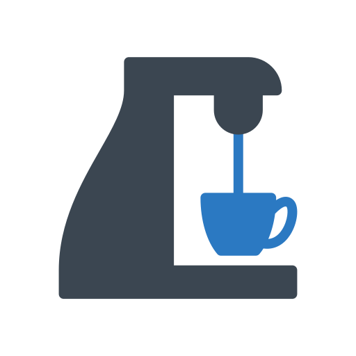 maquina de cafe Generic Blue icono