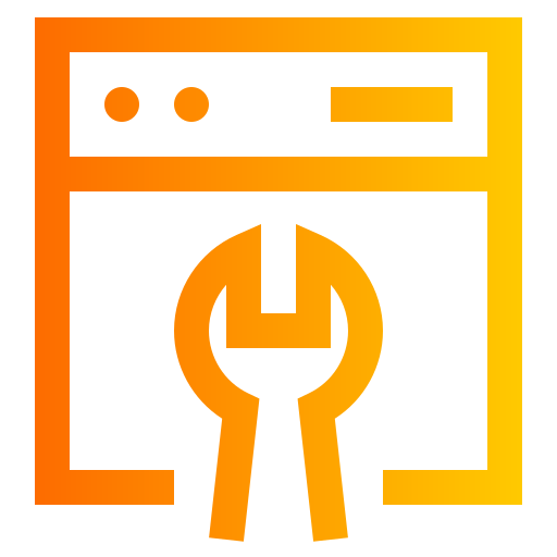 mantenimiento web Generic Gradient icono