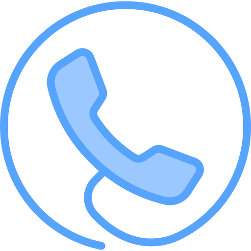 telefonhörer Generic Blue icon