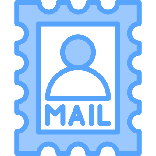 post stempel Generic Blue icon