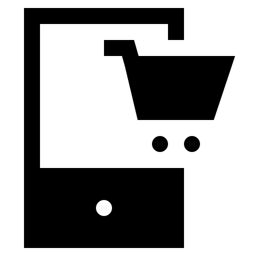 zakupy online Generic Glyph ikona