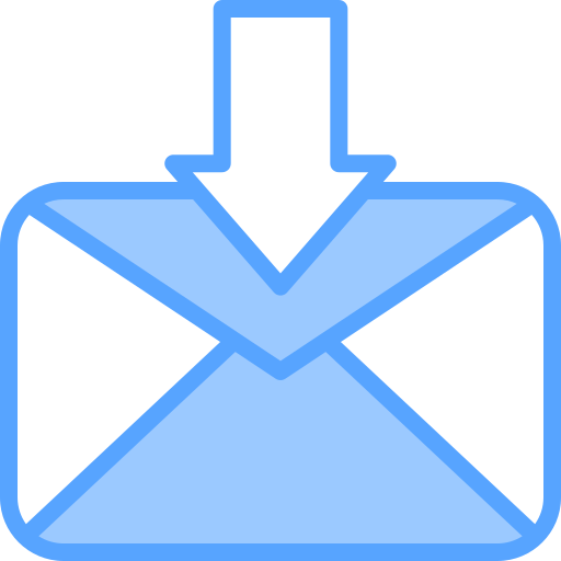 받은 편지함 메일 Generic Blue icon