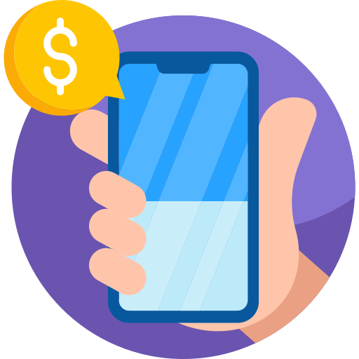 mobile banking Generic Circular icon