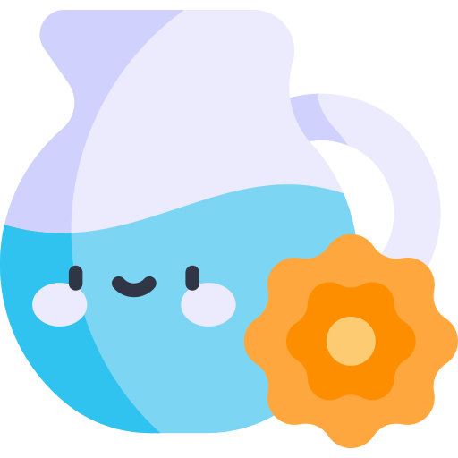 Water Kawaii Flat icon