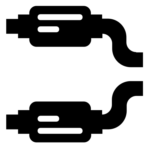 Выхлопная труба Generic Glyph иконка