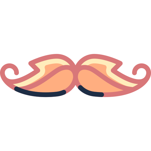 bigote Special Meteor Lineal color icono