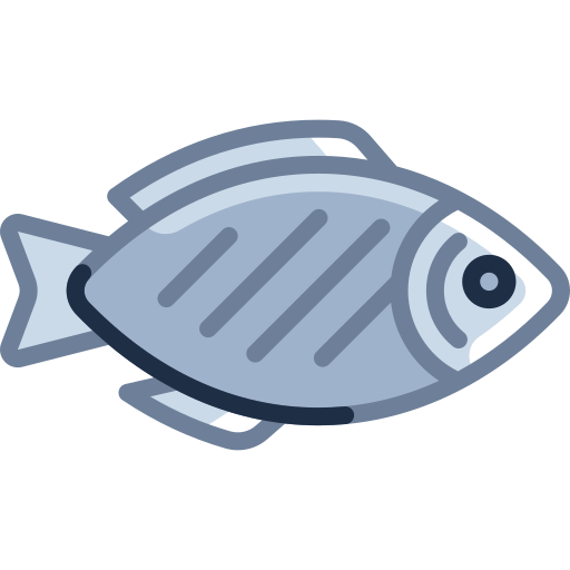 Fish Special Meteor Lineal color icon