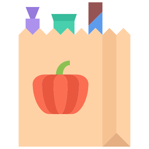 bolsa Coloring Flat icono