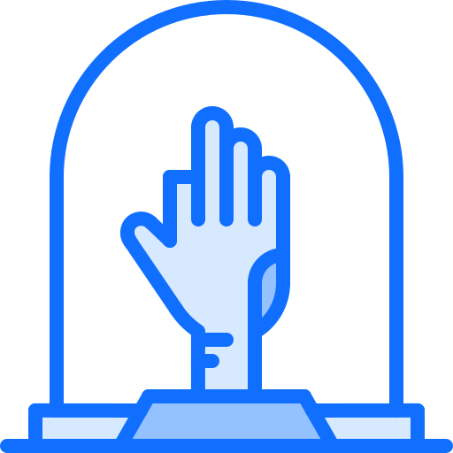 좀비 Coloring Blue icon