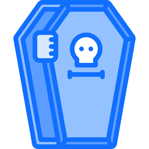 棺 Coloring Blue icon