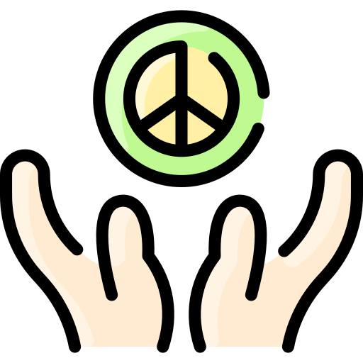 hippie Vitaliy Gorbachev Lineal Color icoon