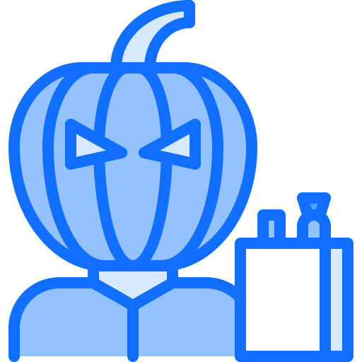 kürbis Coloring Blue icon