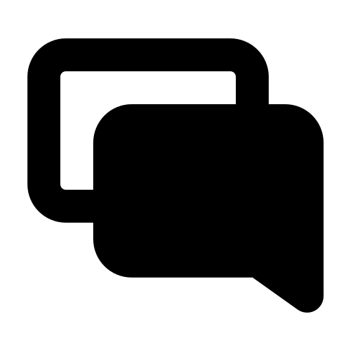 Разговаривать Generic Glyph иконка