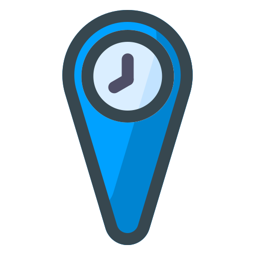 pin-symbol Generic Outline Color icon