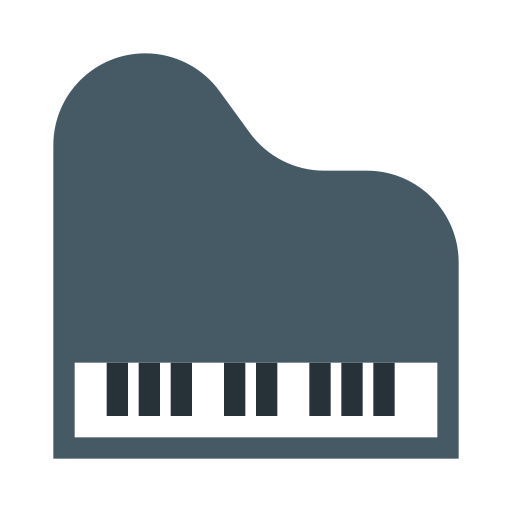 Пианино Generic Flat иконка
