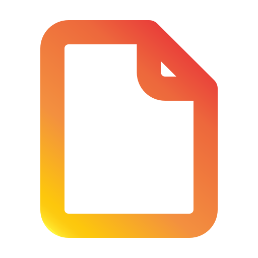 Page Generic Gradient icon