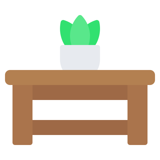 Coffee table Generic Flat icon
