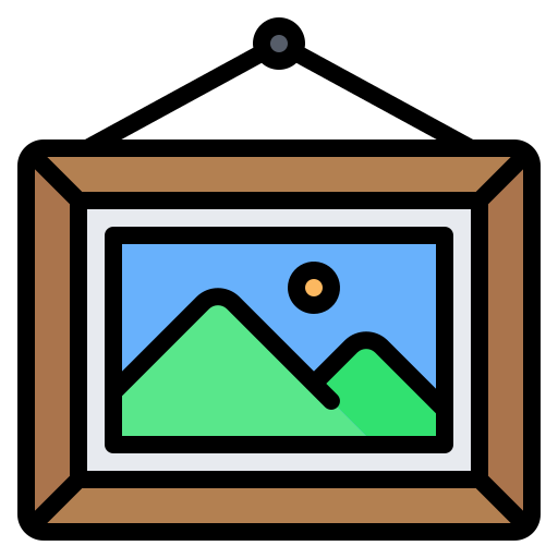 Painting Generic Outline Color icon